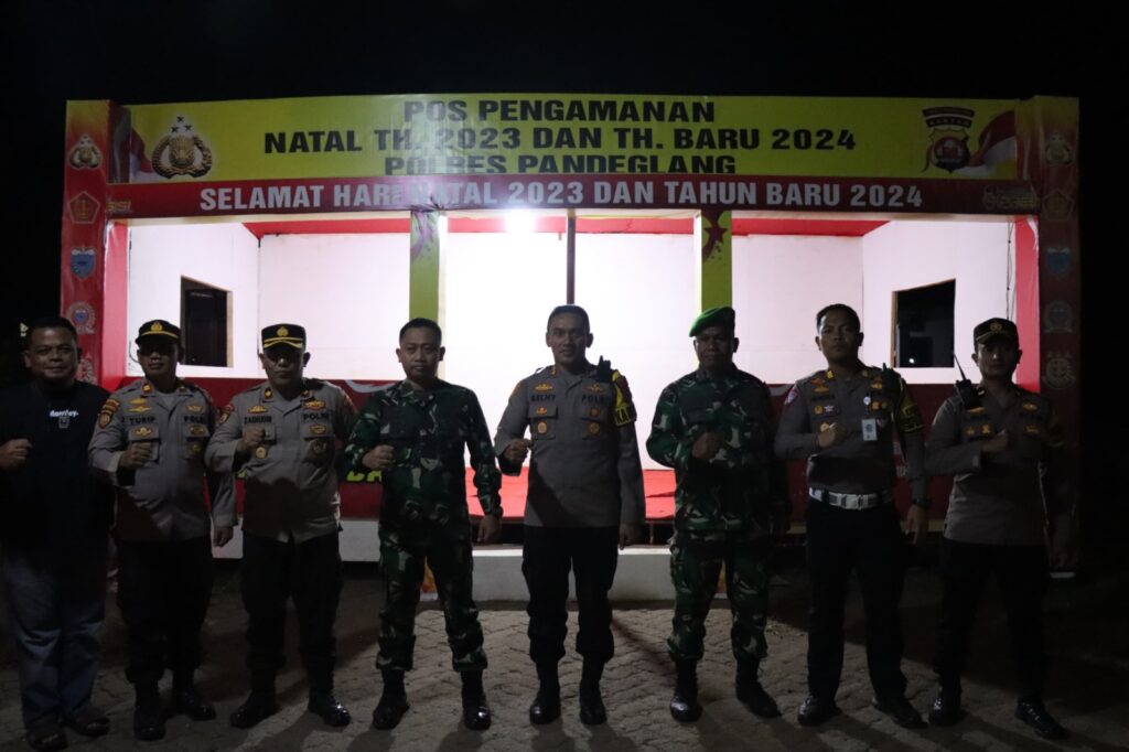 Kapolres Pandeglang dan Dandim 0601 Cek Kesiapan Pospam, Posyan, dan Pos Terpadu Operasi Lilin Maung 2023 Menjelang Nataru 3 WhatsApp Image 2023 12 20 at 06.01.54