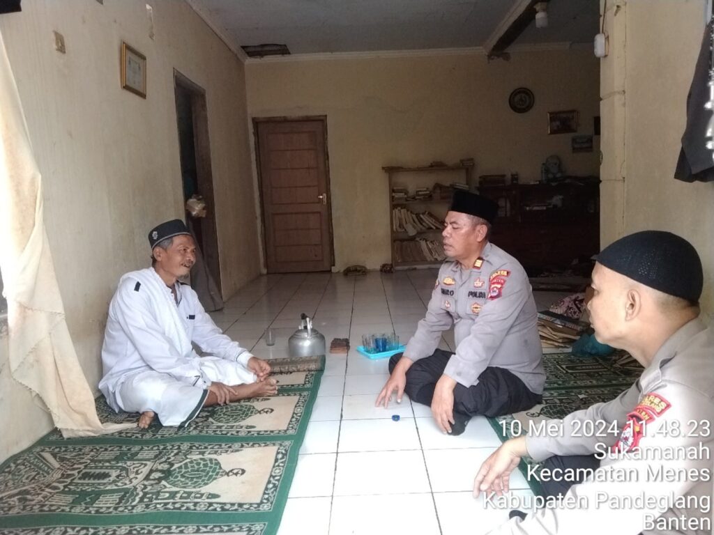 Kapolsek Menes Polres Pandeglang Ajak Ponpes Anahrowiyah Bersinergi Mewujudkan Kamtibmas Aman 10 WhatsApp Image 2024 05 10 at 13.49.50
