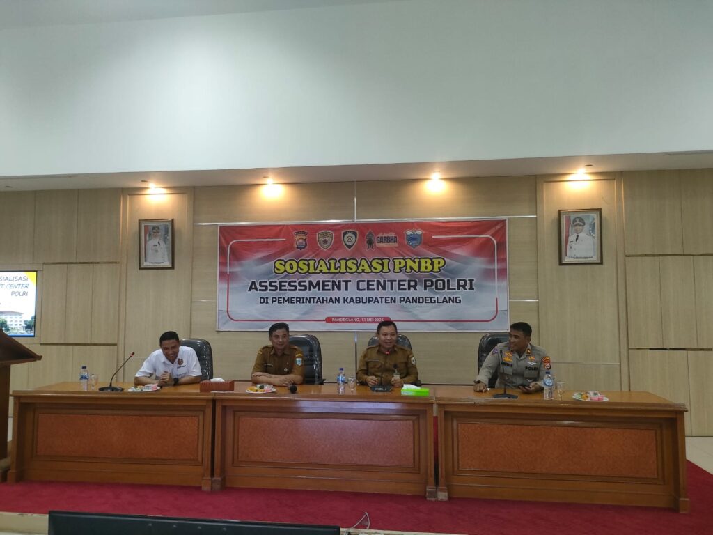 Polres Pandeglang: Sosialisasi PNBP Assessment Center Polri T.A 2024 Dihadiri Pemerintahan Kabupaten Pandeglang 9 WhatsApp Image 2024 05 13 at 13.53.37