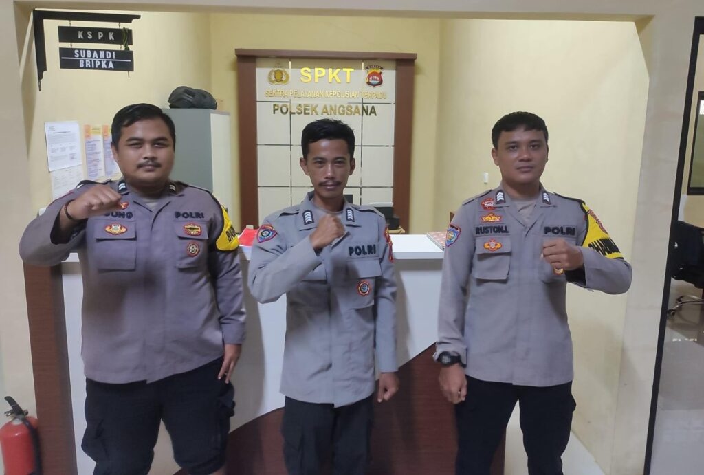 Siap Siaga Mako, Bukti Nyata Anggota Piket Polsek Angsana Jaga Kondusifitas Wilayah 3 IMG 20240811 WA0023