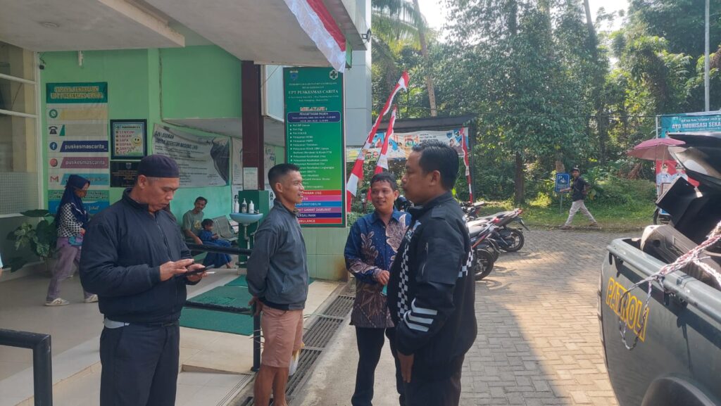 Patroli Siang Unit Lantas Polsek Carita di Puskesmas Carita 8 WhatsApp Image 2024 08 10 at 06.10.08